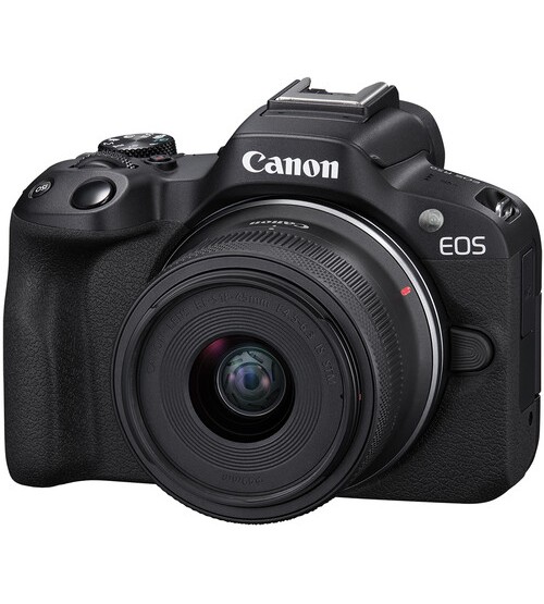 Canon EOS R50 KIT RF-S 18-45MM STM (Black) (Promo Cashback Rp 2.000.000)